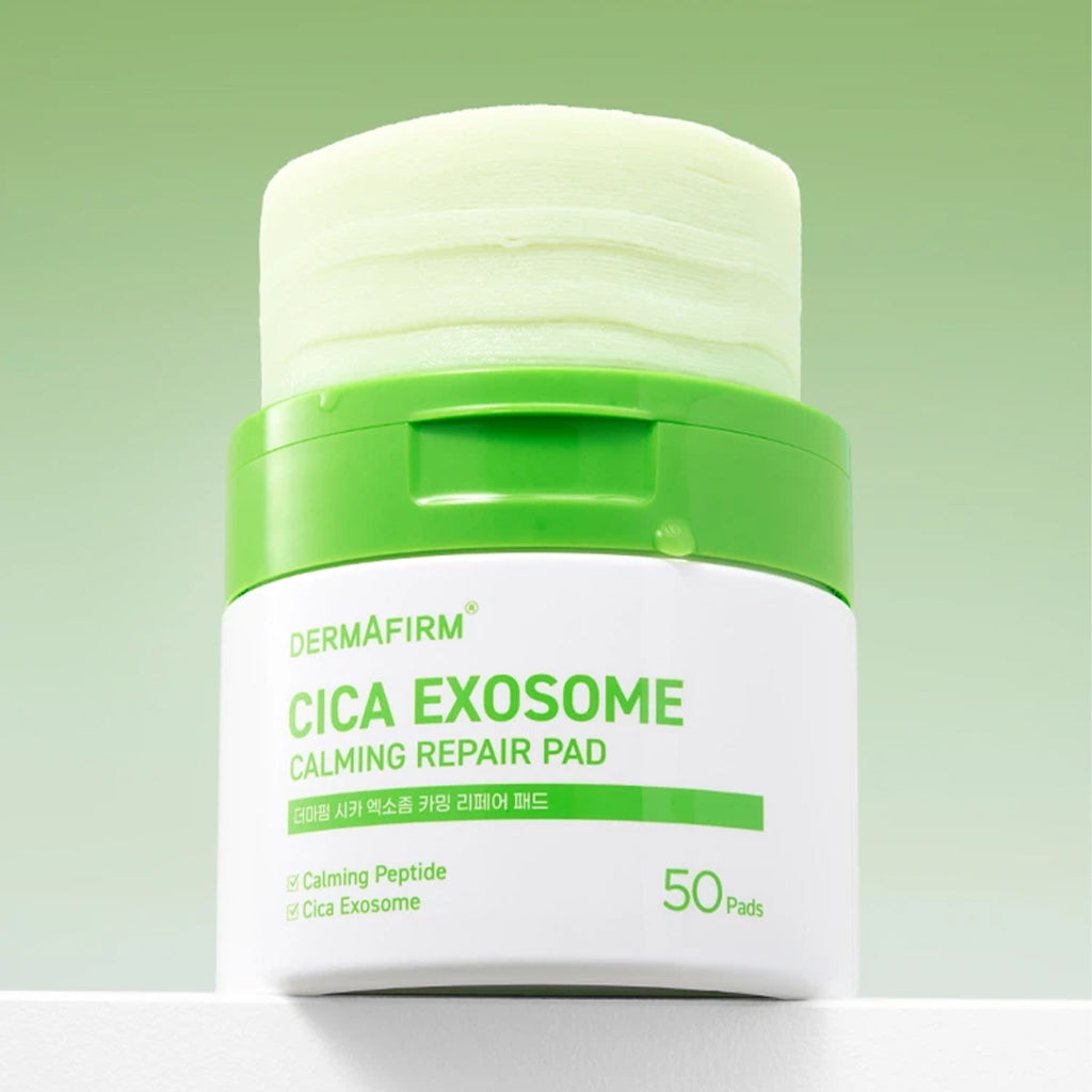 [DAISO] DERMAFIRM Cica Exosome Calming Repair Pad - 1pack (50ea)