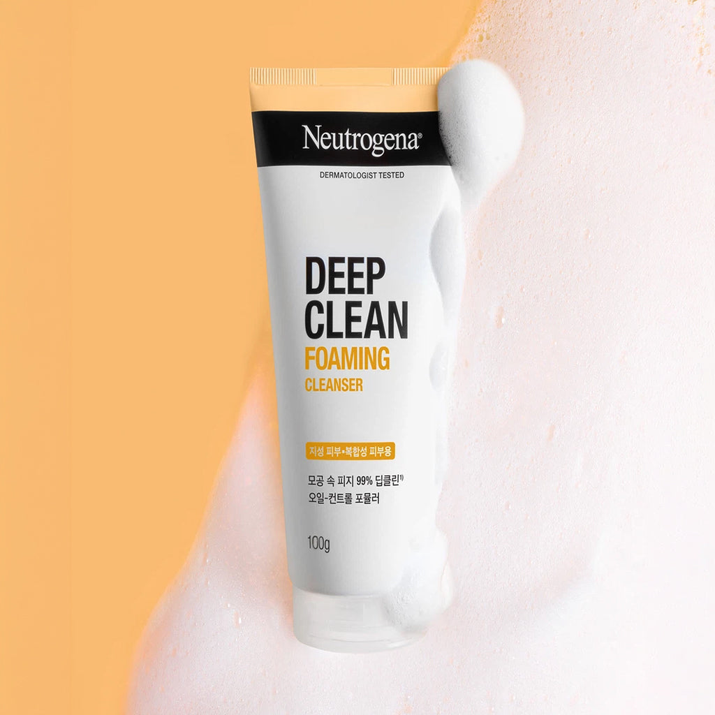 [DAISO] NEUTROGENA Deep Cleean Foaming Cleanser - 100g