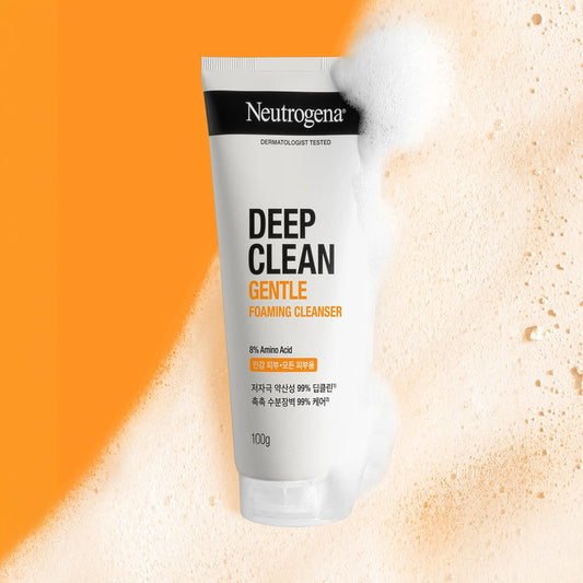 [DAISO] NEUTROGENA Deep Cleean Gentle Foaming Cleanser - 100g