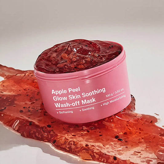 [DAISO] SUNGBOONEDITOR Apple Peel Glow Skin Soothing Wash-Off Mask -100g