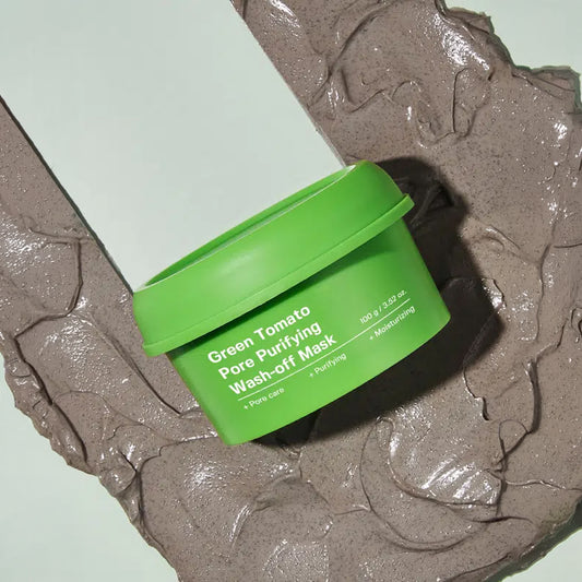 [DAISO] SUNGBOONEDITOR Green Tomato Pore Purifying Wash-Off Mask - 100g