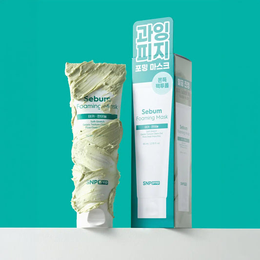 [DAISO] SNPPREP Sebum Foaming Mask - 80ml
