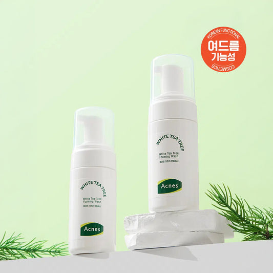 [DAISO] ACNES White Tea Tree Foaming Wash - 100ml