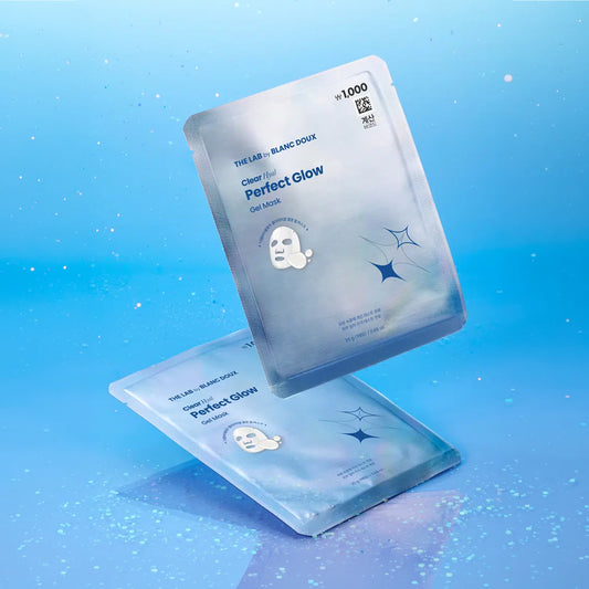 [DAISO] THE LAP BY BLANC DOUX Clear Hyal Perfect Glow Gel Mask- 1pack (25g)