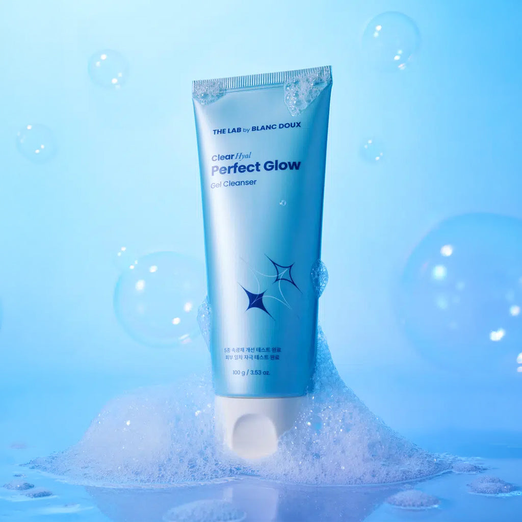 [DAISO] THE LAB BY BLANC DOUX Clear Hyal Perfect Glow Gel Cleanser - 100g