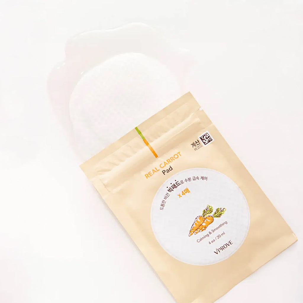 [DAISO] VPROVE Real Carrot Pad - 1pack (20mlx4ea)