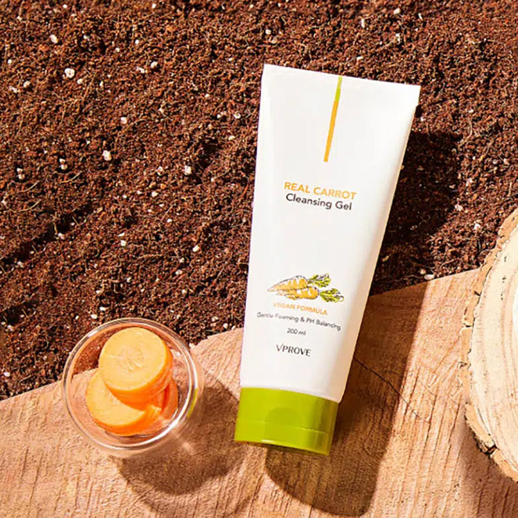 [DAISO] VPROVE Real Carrot Cleansing Gel - 200ml