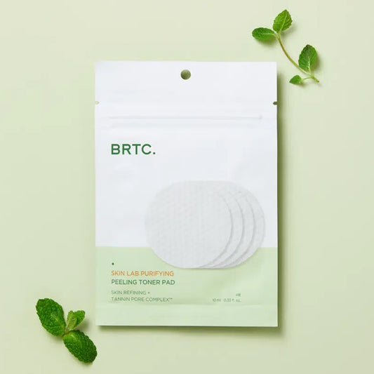 [DAISO] BRTC Skin Lap Purifying Peeling Toner Pad - 1pack (10mlx4ea)