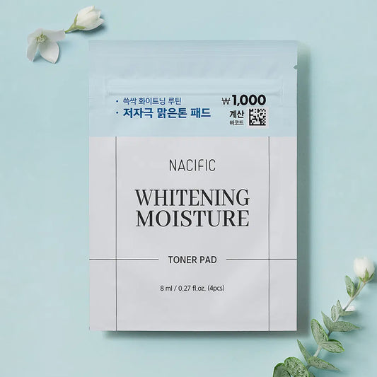 [DAISO] NACIFIC Whitening Moisture Toner Pad - 1pack (8mlx4ea)
