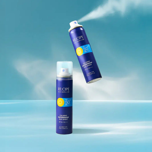 [DAISO] RECIPE SUN MON LAB Calming Waterprooof Sun Spray - 70ml