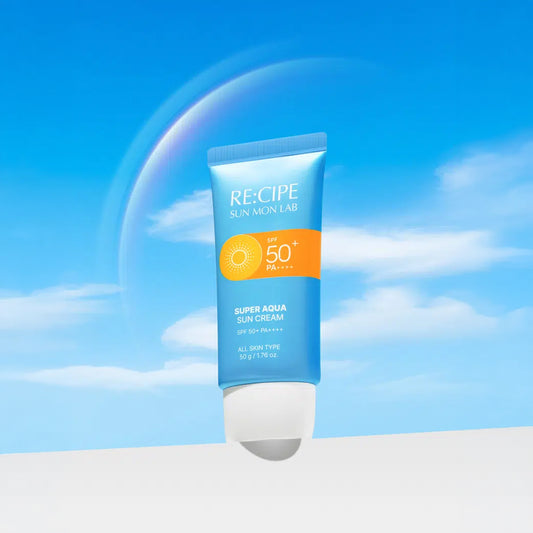[DAISO] RECIPE SUN MON LAB Super Aqua Sun Cream - 50g