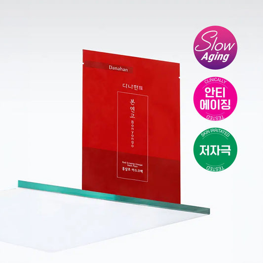 [DAISO] DANAHAN Bonyongo Red Ginseng Vinegar Mask Pack - 30ml