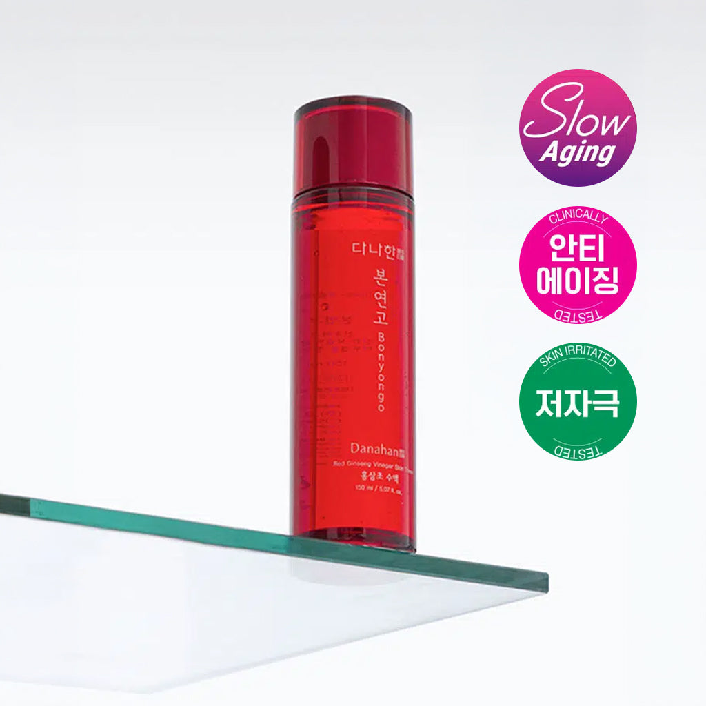 [DAISO] DANAHAN Bonyongo Red Ginseng Vinegar Skin Toner - 150ml