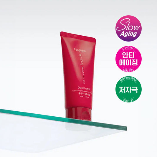 [DAISO] DANAHAN Bonyongo Red Ginseng Vinegar Foam cleansing - 120ml