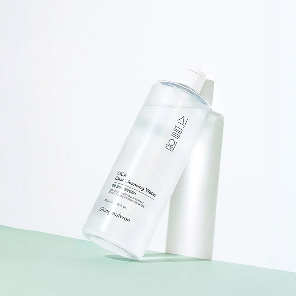 [DAISO] SHINGMULWON Cica Clear Cleansing Water - 500ml
