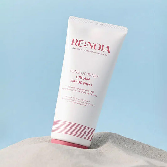 [DAISO] RE:NOIA Tone-Up Body Cream (SPF35 PA++) - 200ml