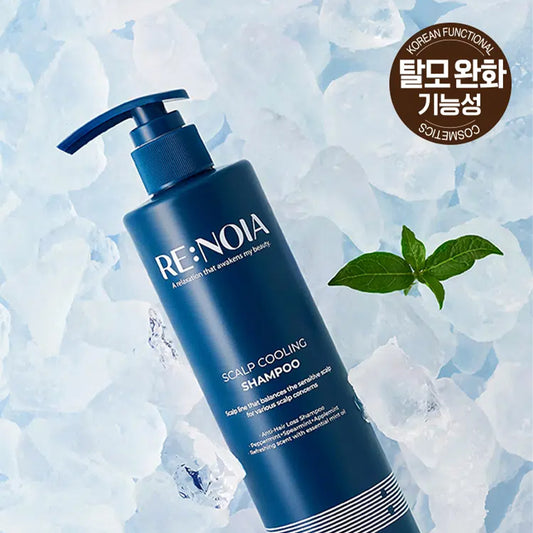 [DAISO] RE:NOIA Scalp Cooling Shampoo - 300ml