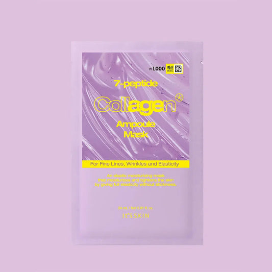 [DAISO] IT’S SKIN Seven Peptide Collagen Ampoule Mask - 1ea(24ml)