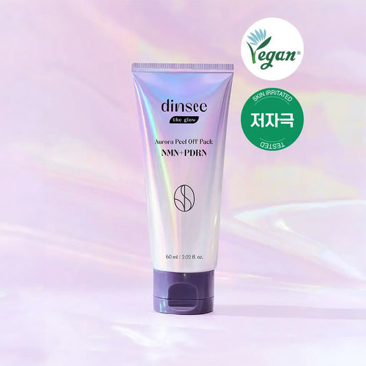 [DAISO] Dinsee The Glow Aurora NMN PDRN Radiance Peel-Off Pack - 60ml