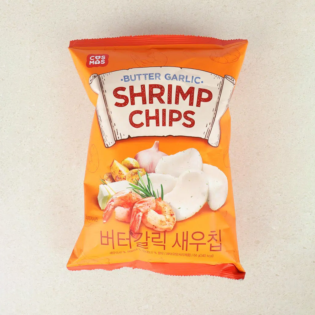[DAISO] COSMOS Butter Garlic Shrimp Chips - 56g