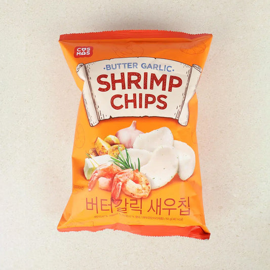 [DAISO] COSMOS Butter Garlic Shrimp Chips - 56g