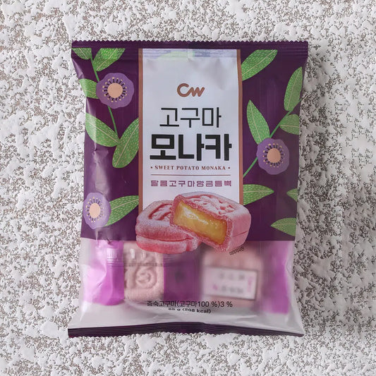[DAISO] CHEONGWOO Sweet Potato Monaka - 65g