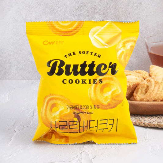 [DAISO] CHEONGWOO Saruru Butter Cookies - 83g