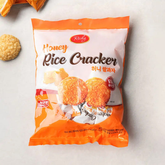 [DAISO] Rich Honey Rice Crackers - 120g