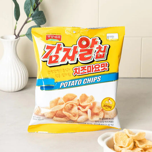 [DAISO] Potato Ball Chips Cheese Mayo Flavor - 38g