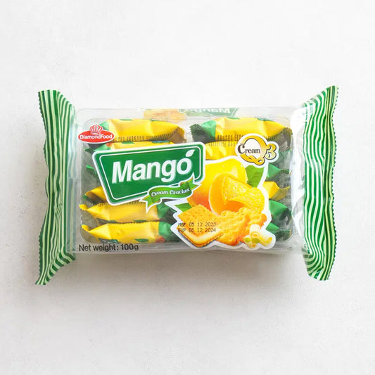 [DAISO] Mango Cream Crackers - 100g