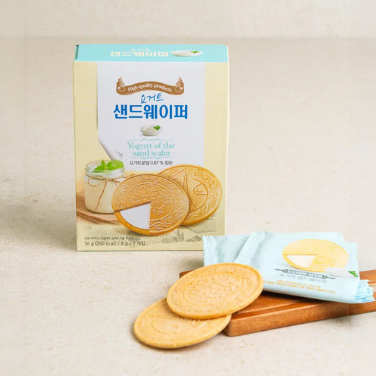 [DAISO] Yogurt Sand Wafer - 56g
