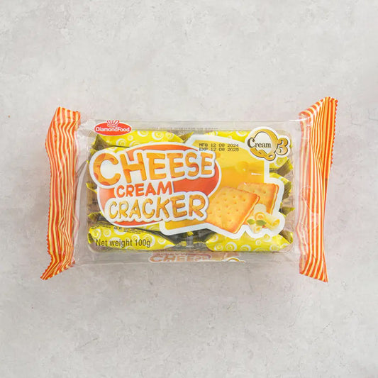 [DAISO] Cheese Flavor Cream Crackers - 100g