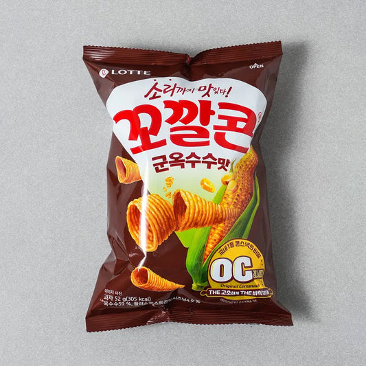 [DAISO] LOTTE Kkokkalcorn Roasted Corn Flavor - 52g