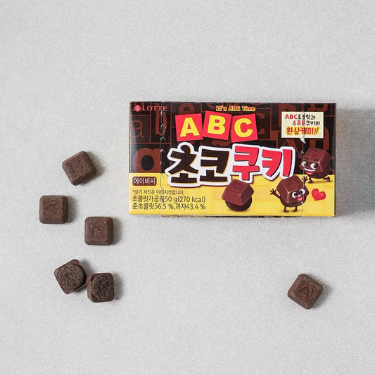 [DAISO] LOTTE ABC Choco Cookies - 50g