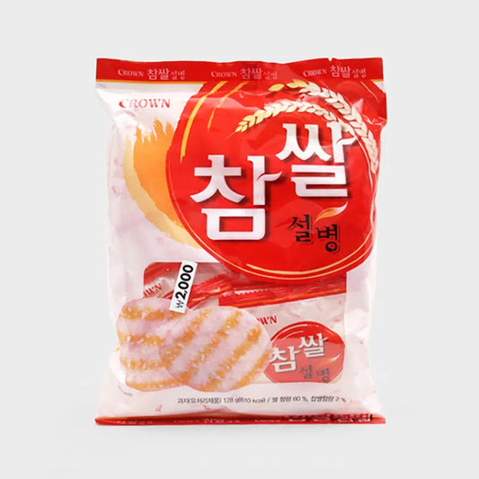 [DAISO] CROWN Chamssal Seolbyeong - 128g