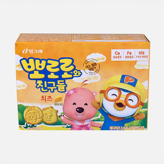 [DAISO] BINGGRAE Pororo & Friends Cheese Flavor - 65g