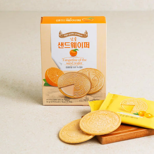 [DAISO] Tangerine Sand Wafer - 56g