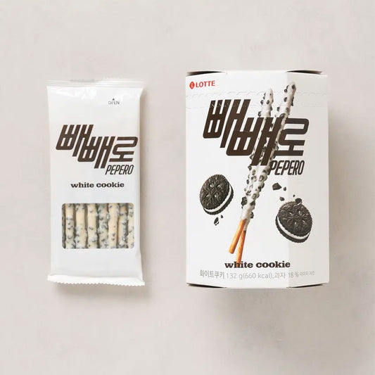 [DAISO] Octagonal Lotte White Cookie Pepero - 132g