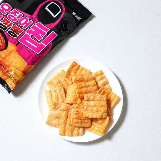 [DAISO] Squid Spicy Seafood Noodle Chip - 50g