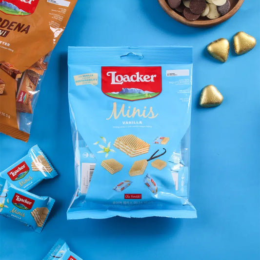 [DAISO] Loacker Minis Vanilla - 90g