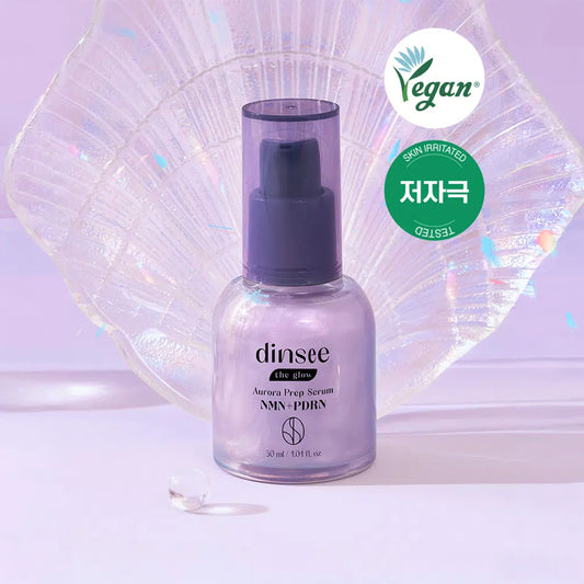 [DAISO] Dinsee The Glow Aurora NMN PDRN Radiance Prep Serum - 30ml