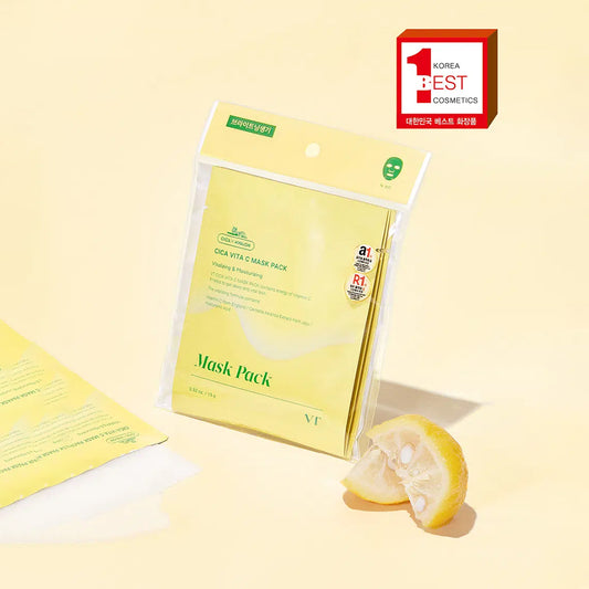 [DAISO] VT Reedle Shot Vita C Mask Pack - 1pack (15g x 4ea)