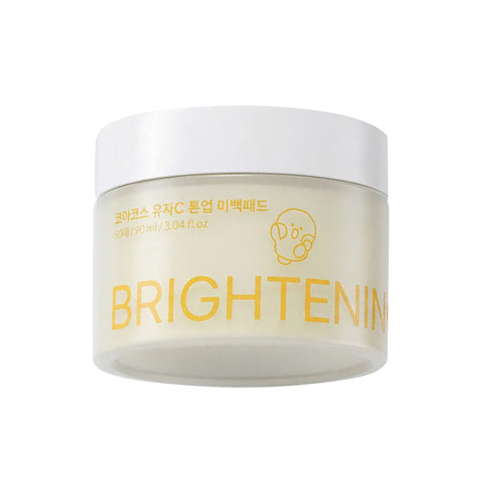 [DAISO] COACOS Yuja C Brightening Pads - 90ml (50pads)