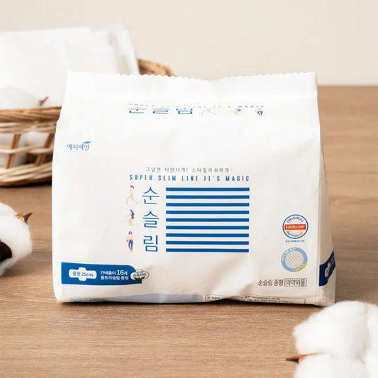 [DAISO] YEJIMIIN Soon Slim Damenbinden Medium - 1 Packung (16 Stück)