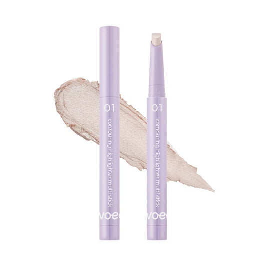 [DAISO] TWOEDIT Contouring Highlighter Multi Stick (01 Veil Light) - 1.0g