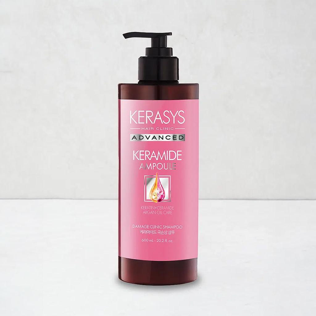 [DAISO] KERASYS Advanced Keramide Ampoule Damage Clinic Shampoo - 600ml
