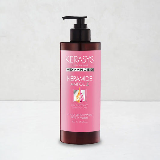 [DAISO] KERASYS Advanced Keramide Ampoule Damage Clinic Shampoo - 600ml