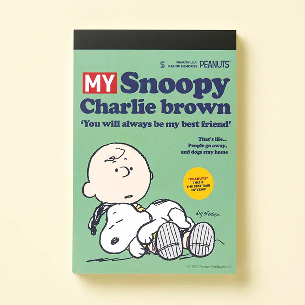 [DAISO] PEANUTS Vintage Memo Pad (80Sheets) - 1ea