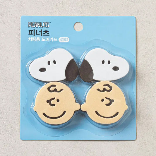 [DAISO] PEANUTS Car Door Protector - 4ea