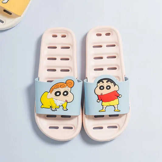 [DAISO] Crayon Shin-chan EVA Bathroom Slippers (250mm) - 1set